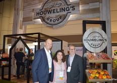 David Bell, Jaymee McInerney and Mike Reed with Houweling's Group.